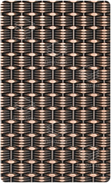Декоративная нержавеющая сталь Mash Bronze «Малый ромб»